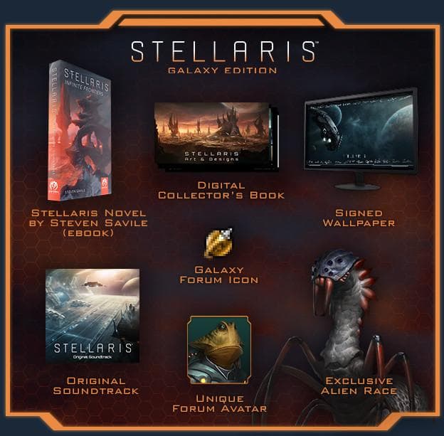 Stellaris - Galaxy Edition Upgrade Pack DLC PC Steam CD Key - Image 3